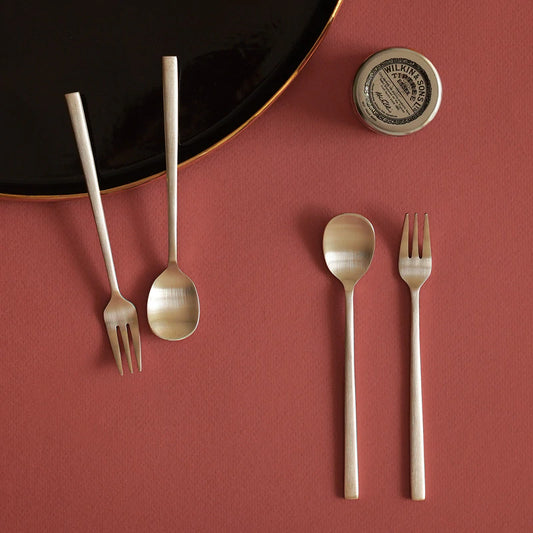 Tea Spoon & Fork Set (4pc)