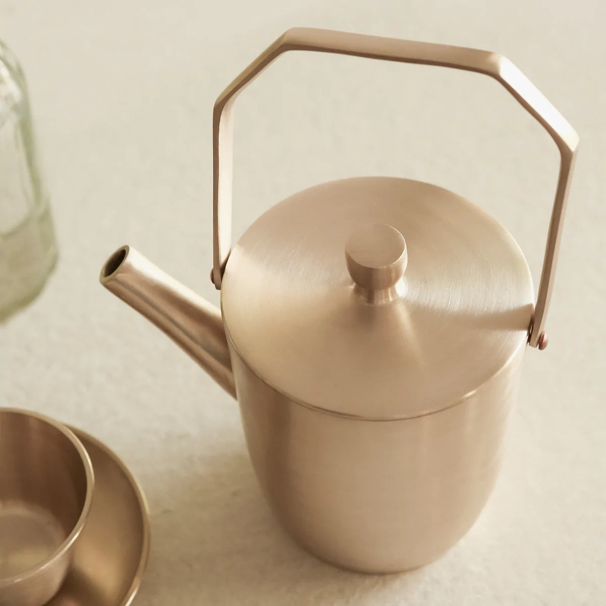 Brass teapot