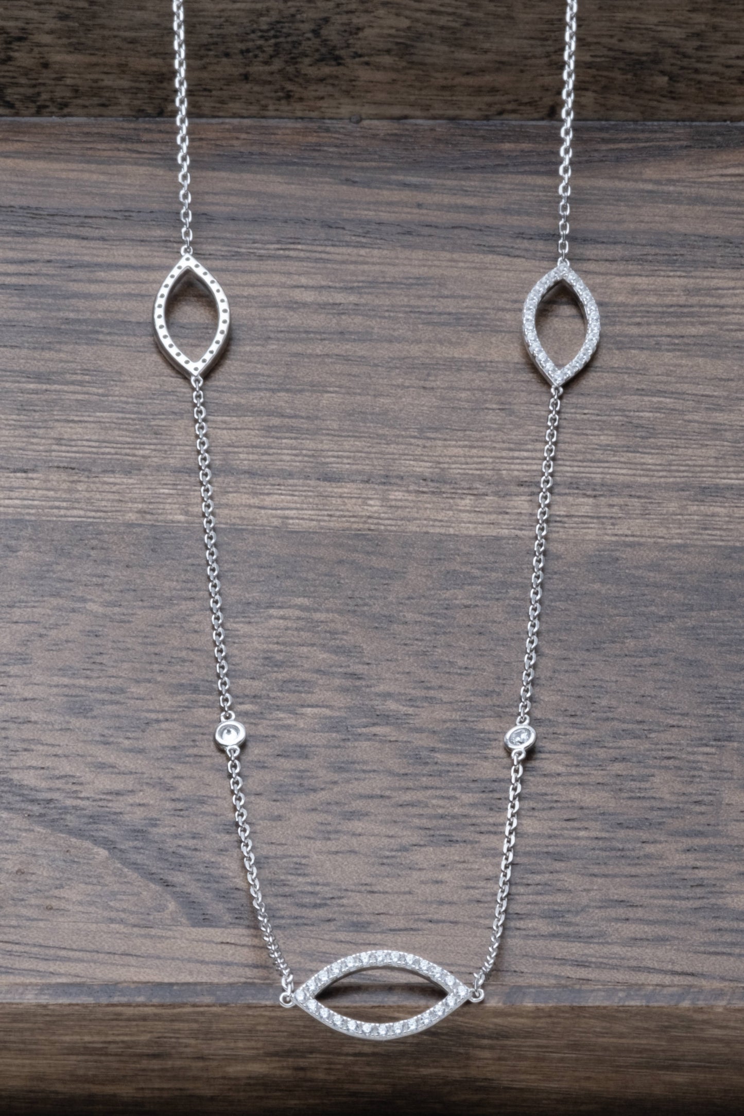 Three Eyed Pendant Necklace